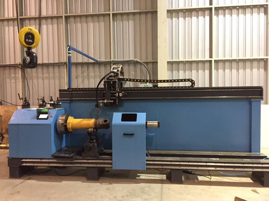 3T 0.3 MPa 3000mm Hydraulic Cylinder Flange Welding System